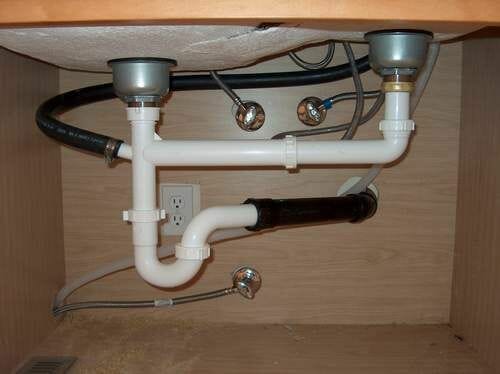 How To Plumb A Double Kitchen Sink
